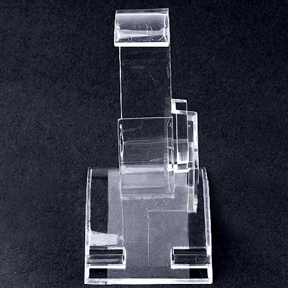 Clear Plastic Jewelry Bangle Cuff Bracelet Watch Display Stand Holder Rack Jewelry Packaging Watch Display