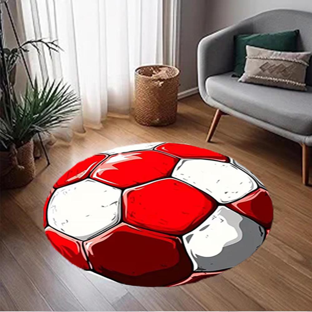 1 stuks Voetbal vloerkleed huis tapijt antislip ontwerp voor kantoor decoratie cadeau woonkamer slaapkamer
