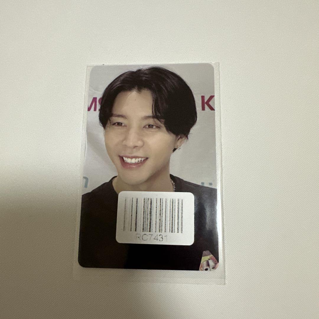 

[ИСПОЛЬЗОВАН] nct127 johnny yongho коллекционная карточка yongtong kms btfm