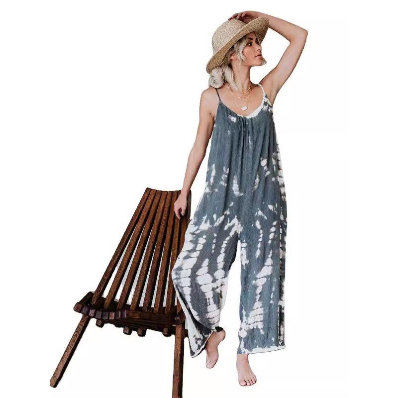 Strap Sexy Wide Leg Jumpsuit for Women Sexy Suspenders Wide Leg Jumpsuit Women