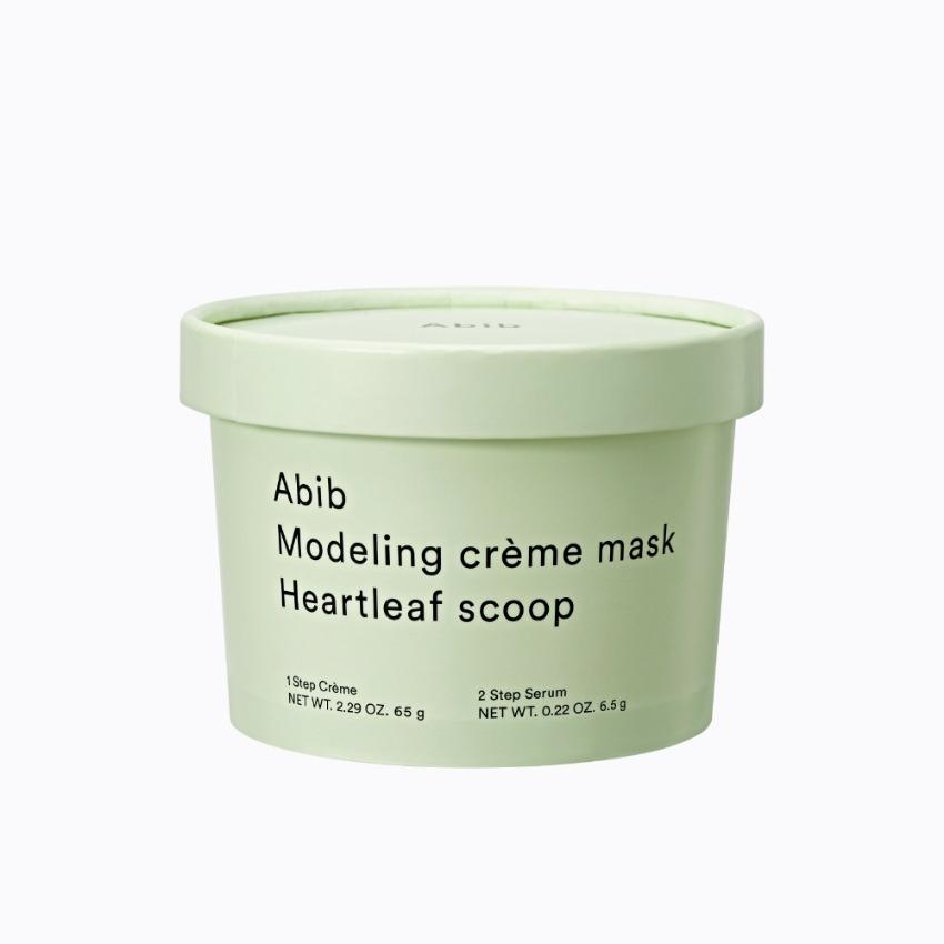 Modeling cream mask Houttuynia cordata scoop
