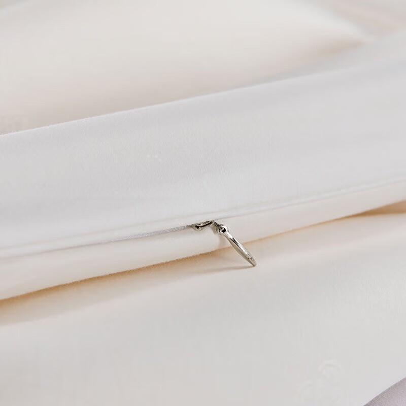 Belle Anna 60-Count Sateen Jacquard Nano Pearl Fiber Quilt