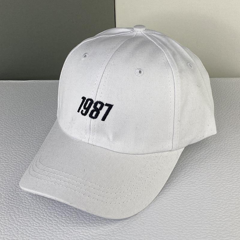 Hat female spring and autumn tide brand cap soft top embroidered visor new Internet celebrity hit baseball cap