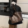 Retro Tote Bag, Large-capacity Women's Commuter Bag 2025 New Simple Underarm Bag, Versatile Shoulder Bag, One Piece Is Sent On Behalf of Others.