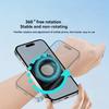 Magnetic Armband Phone Holder for iPhone 12-16 and Android Phone 360° Rotation Wristband Phone Mount