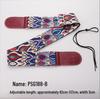 PU Leather Guitar Strap: Acoustic, Electric & Classical - No-Hole, Widened Shoulder Design