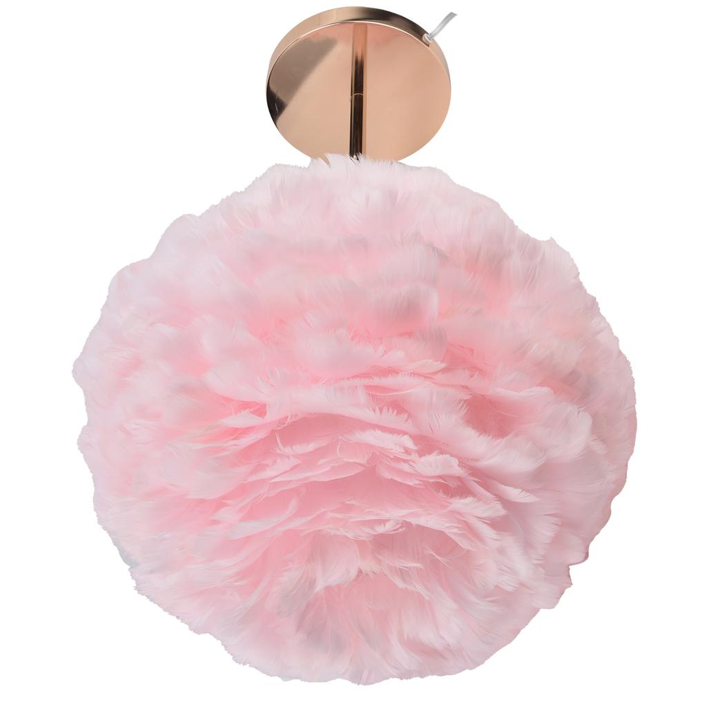 E27 Feather Desk Lamp Stand Modern Table Lamp Holder for Bedroom Beside Wedding Birthday DecorUS