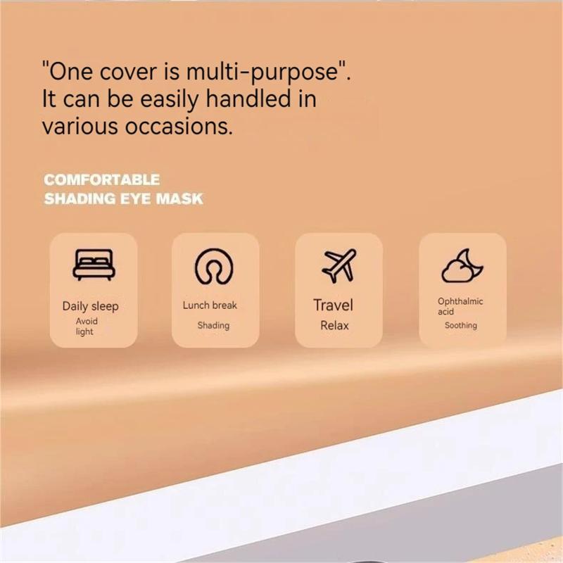 Niedliche Augenmaske Schlaf Beruhigend Augenmüdigkeit Warme Kompresse Tragen Bequem Kinder Und Studenten Augenmasken