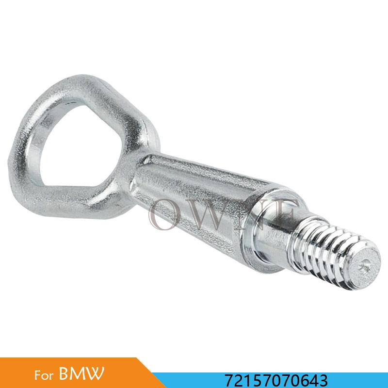 Tools Trailer Hook Towing Eye Hook Part 72157070643 For BMW 1 3 5 6 7 Series X3 X5 X6 Z4 MINI R55 R58 R56 R59 E87 E82 E90 E92