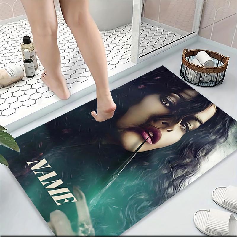 Custom Name Hairy Pawter Magic Night Carpet Rug Customizable Soft Washable Anti-Slip Home Living Room Sofa Mats Personalized Rug. 090958
