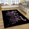 Drum Kit Music Instruments Drum Set Carpet Rug for Home Living Room Bedroom Sofa Doormat Decor,kids Area Rug Non-slip Floor Mat