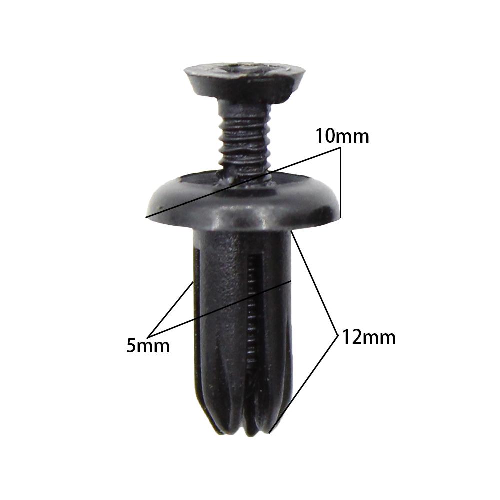 Kkjoy Plastic Car Rivet Clips Mixed Fasteners Trim Panel Accessories Suit for Various Cars