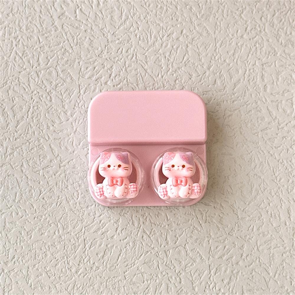 Lade Lens Case Innovatieve Abs Contactlens Case Draagbare Contactlens Case Trendy Voor Thuis Tas Zak