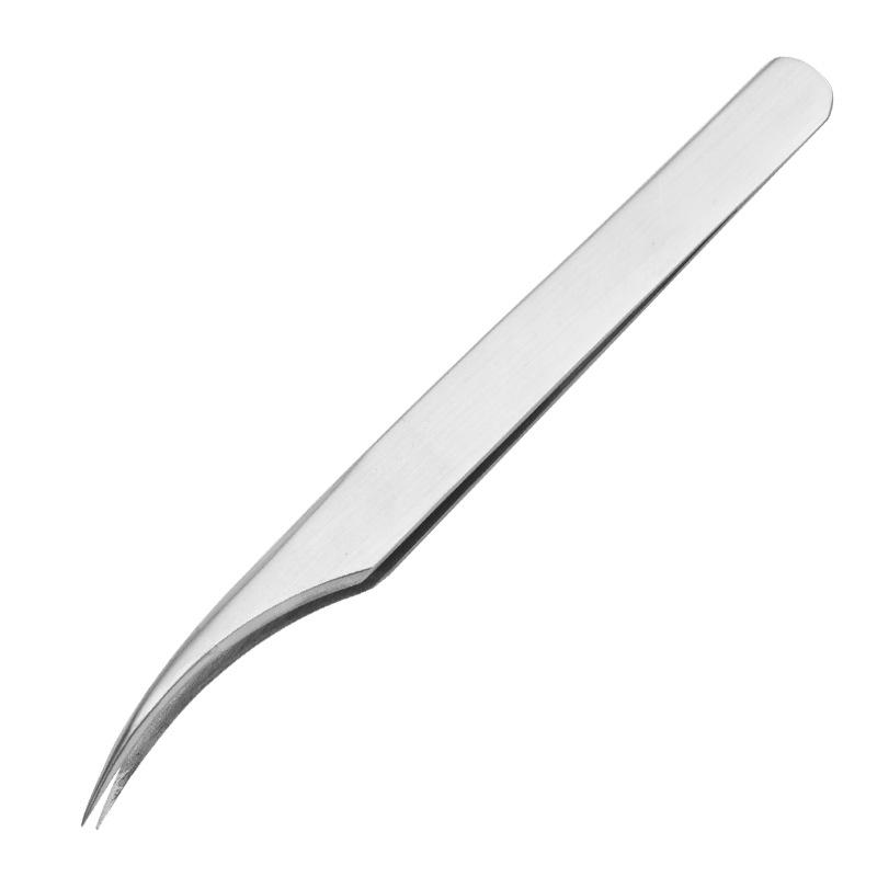 1/3pcs Lash Tweezers for Eyelash Extensions High Precision Stainless Steel Straight Tip Tweezers Curved Tip Tweezers for women