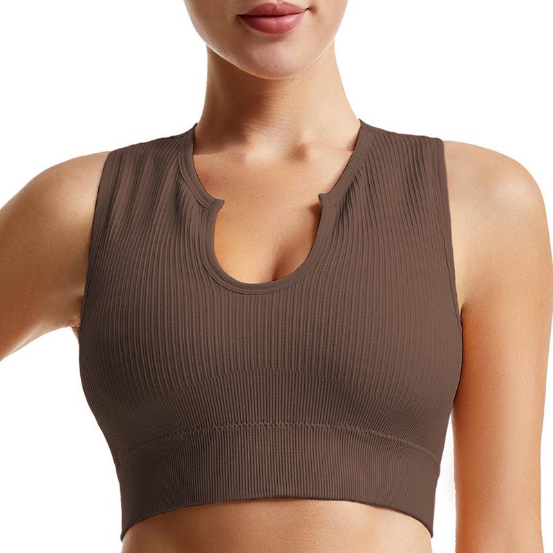 Women's Shockproof Sports Bra: Anti-Sag, Wireless, Sexy Back Yoga Vest