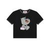 Ipiti Wm Nibble Friends Ringer Tee (Black)