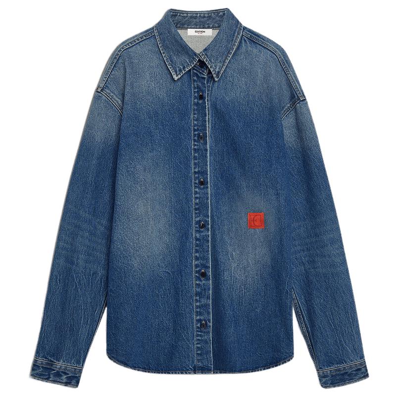 

Edition Women s Retro Loose Fit Denim Jacket S
