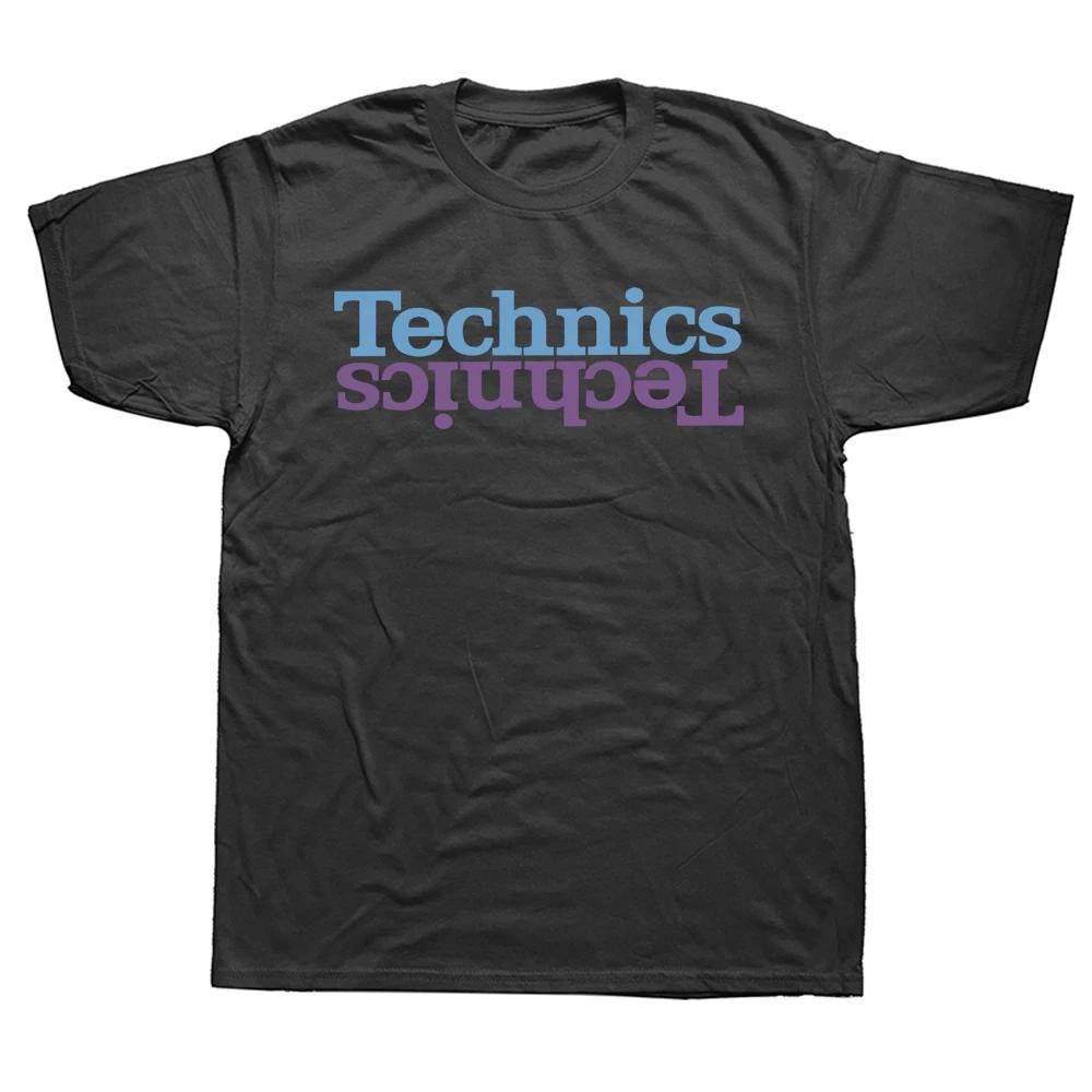 Technics Turntable 1200 DJ Record Sound System Audio Male Brand T-shirt Men Summer Cotton Short Sleeve T Shirt Top Tees