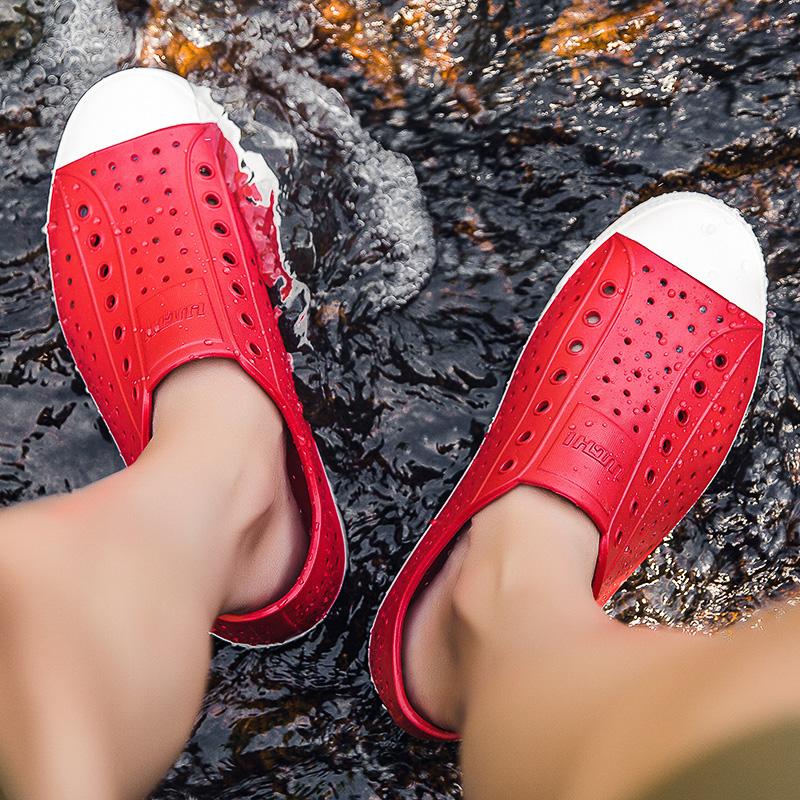 Nuovi Sandali Estivi Traspiranti alla Moda, Scarpe da Spiaggia, Scarpe da Nuoto, Scarpe Traspiranti Slip-on