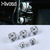 For Toyota Camry  Switch Car Air Conditioning Knob Audio  Button Cover Control Adjust Stickers Decoration Accessories Parts