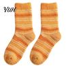 Cozy Winter Sleep Socks 1 Pair Thickened Coral Fleece for Women, Warm Thermal Breathable Velvet Bed Socks, Soft Plush Indoor Floor Autumn Comfort