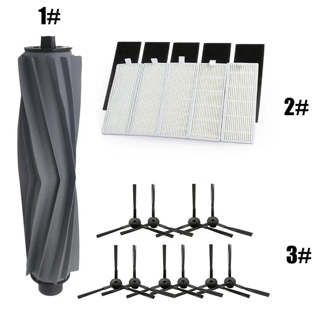 Replaceable Side Brush Filter for Osoji Dojosan 990 Pieces Vacuum Cleaner Maintain Optimal Cleaning Performance