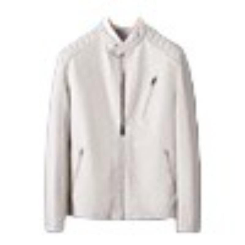 Lederjacke Herren Neue Koreanische Stil Trendige PU Lederjacke Frühling und Herbst Dünn Große Größe Motorradjacke