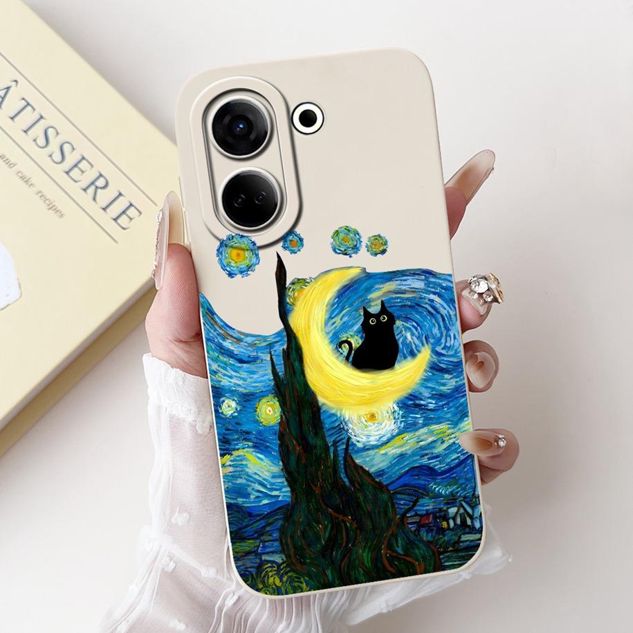 For Tecno Camon 20 Pro CK7n Case Camon 20 Pro 5G Cover Popular Flower Matte Phone Case For Tecno Camon 20 Premier Camon20 Bumper
