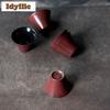 2pc/lot Powder Yin Hawthorn Red Teacup Luxury Tea Bowl Tea Cup Set Tea-tasting Fragrance Cup Chazhan Master Cups For Tea 35ml