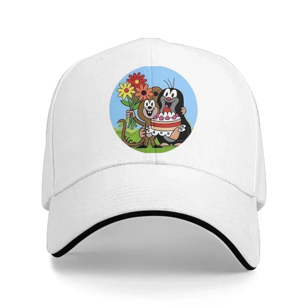 Summer Cap Sun Visor Happy Birthday Hip Hop Caps Krtek The Mole Peaked Hats