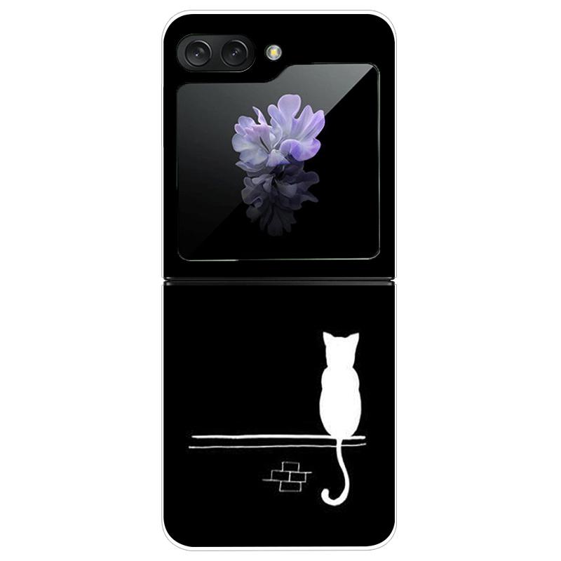 Clear Phone Case For Samsung Galaxy Z Flip7 Fashion Hard PC Silicone Cover For Galaxy Z Flip 7 5G ZFlip7 Transparent Protector