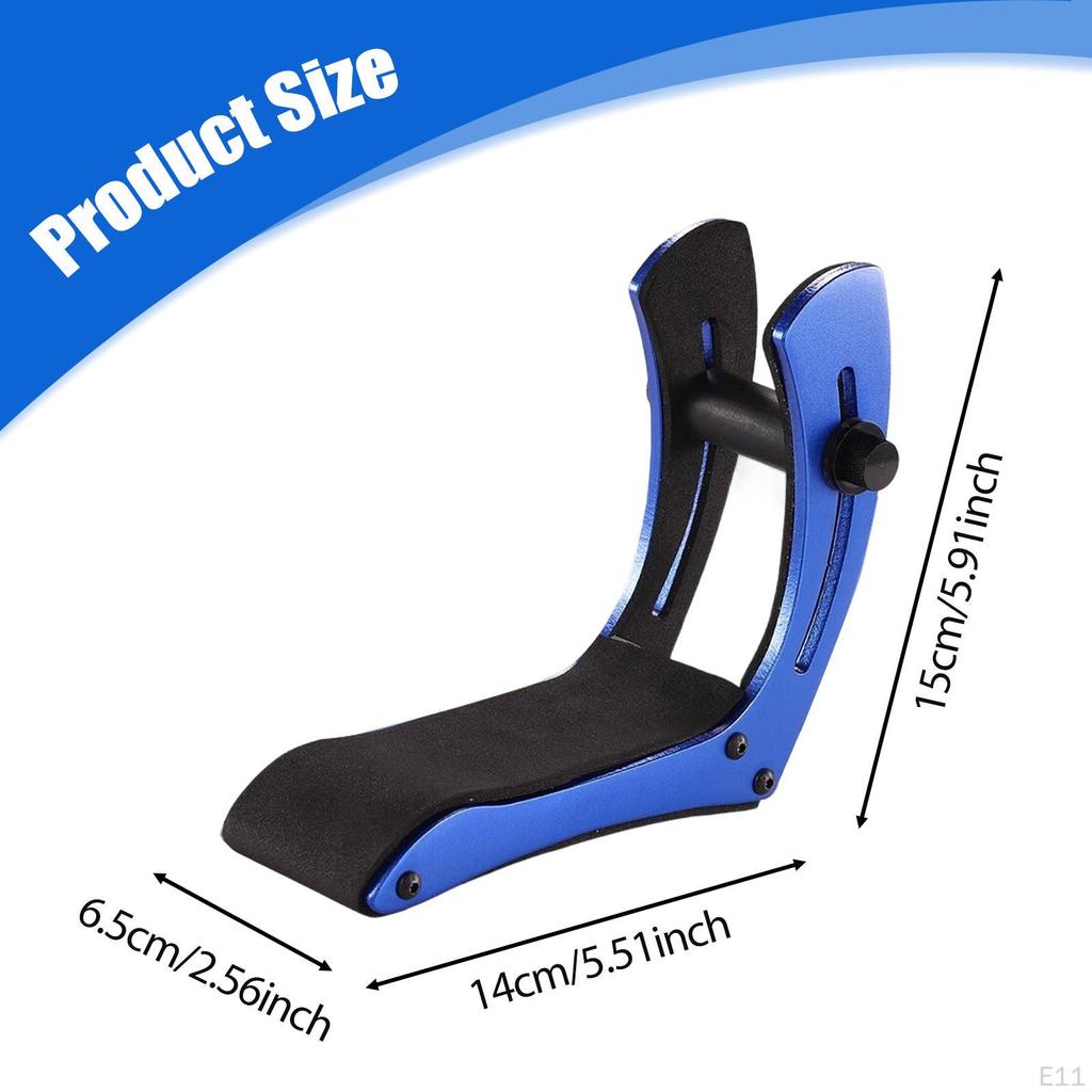 Electric Guitar Rest Foot Lifter Ergonomic Professional Footrest Stool for Live