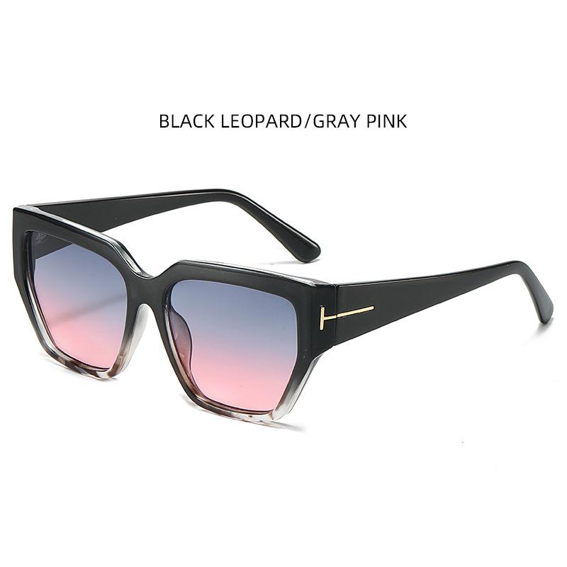 New Fashion Sunglasses Personalized Square Sunglasses Women's Retro Large Frame Sunglasses Women's Sunglasses M6248
