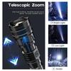 Charging Zoom Strong Light P50 Flashlight Outdoor Lighting Waterproof Aluminum Alloy Flashlight Portable Home use