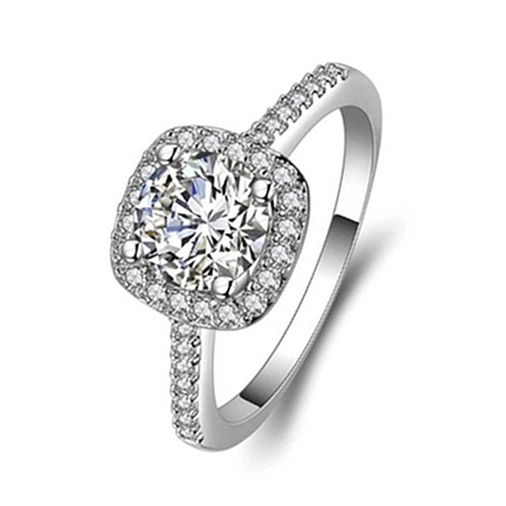 Women's Light Luxury Full Diamond Open Ring - Pang Donglai Sugar Ring Design