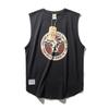 Fitness Vest Men's Summer Loose Training American Sports Wait Lifting Cotton Vest Men Hurdle Sleeveless T-shirt