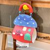 Lazy Person's Wall-Mounted Tissue Bag - Elegant Bedroom or Dormitory Fabric Tissue Pouch