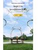 Transparent Spherical Outdoor Tent: Starry Sky Bubble House, Windproof & Warm Sunroom for Dining or Camping, Mongolian Yurt Design.