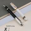 MoonMan-X1 Mechanischer Einziehbare Füllfederhalter mit EF-Feder, Importiertes Harz, für Männer, Frauen, Erwachsene, Studenten - Ideal zum Schreiben und Journaling