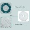 Reusable Sweeping Robot Vacuum Cleaner Cleaning Cloth Mop Wipe Tool Replace Accessory Compatible for 360° Spin MagicsMop