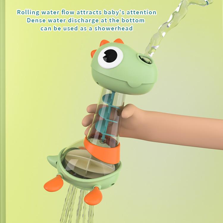 Cross-border Rotating Dinosaur Bath Spinner Baby Water Play Toy