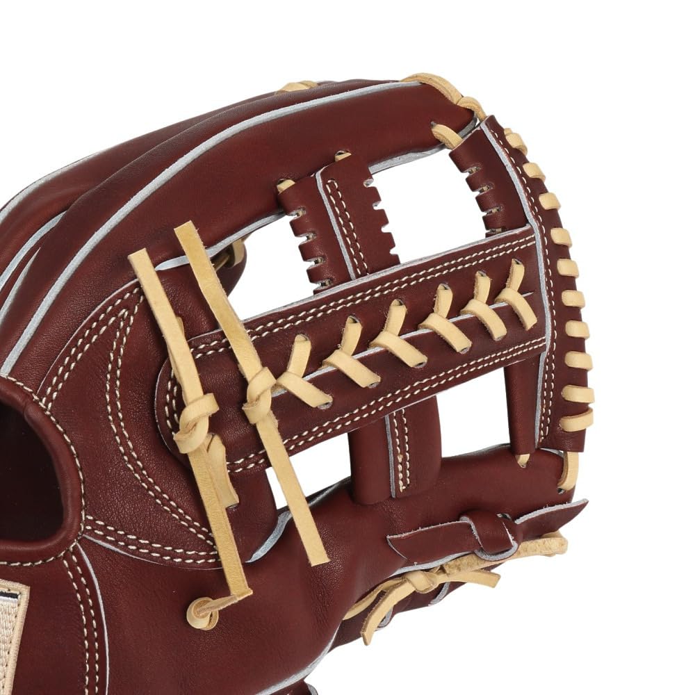 Rawlings JAPAN GH5FHJK54 Baseball Throw HOH® Glove, Hardball, Infielder's, Burgundy, 11.5 Inches, Right-Handed