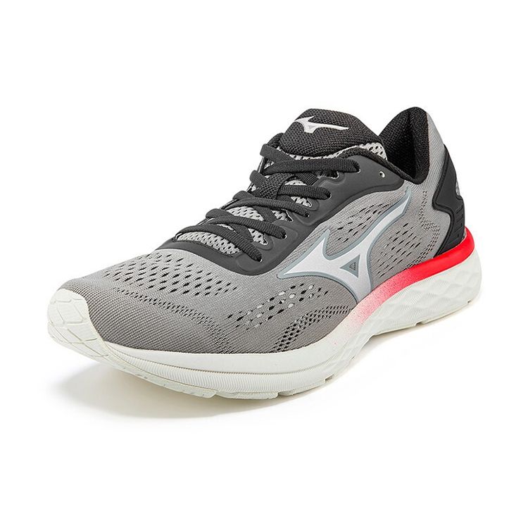 Mizuno Rc-01 Professional Round Toe Lace-Up Fabric Synthetic Leather Shock Absorbing Breathable Lightweight Non-Slip Low-Top Running Shoes J1CR190006