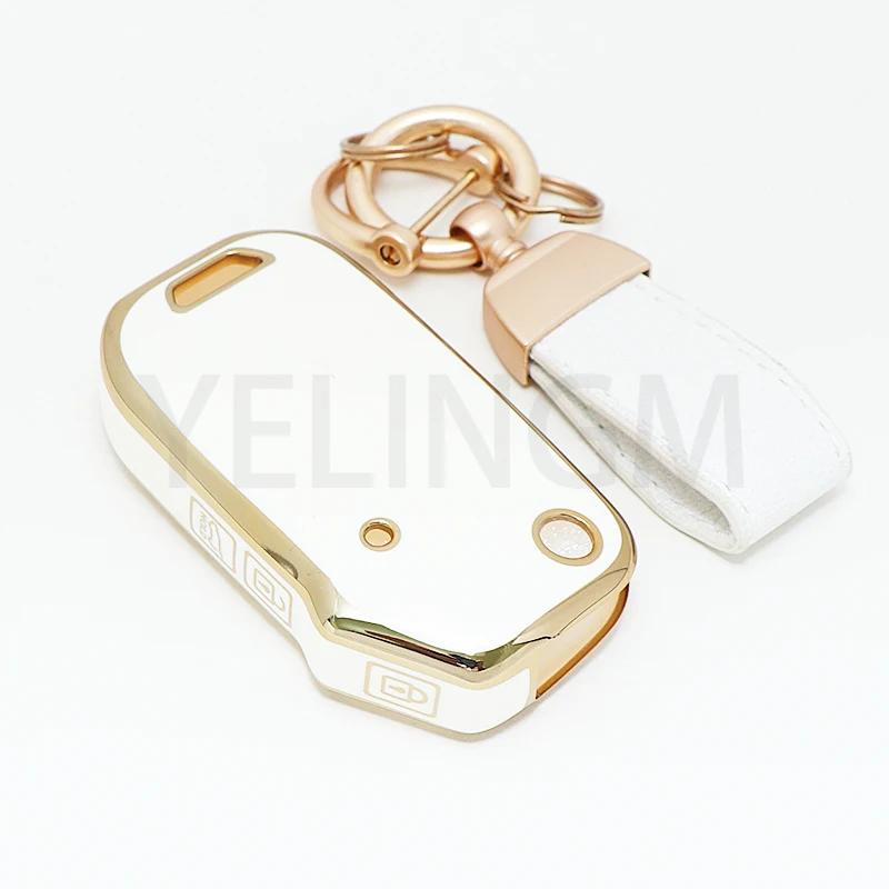 Key Cover Fob For Kia Picanto 2025 K5 Sportage Seltos Sports Ceed Xceed Sport Niro TPU Car Key Case Keychain Holder Accessories