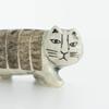 Lisa Larson Japanese Cat No.1 Figurine Mashiko Ware Glaze Pottery 4.33 Inch FS