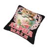 Decorative Pillowcase Alpha Male Cat Kitten Funny Product Home Throw Pillow Case Cover Square Multi-Size