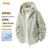 Men's Summer UPF50+ Sun Protection Hooded Jacket