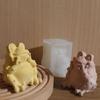 Flexible Frogs Shaped Silicone Mould With Detailed Texture Ideal For Handmade Candle Soaps Craft Easy Demolding
