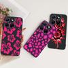 Für Motorola Edge 70 Fusion Niedliche Blume Schmetterling Katze Bemalte Hülle Für Motorola Edge70 Fusion 5G Schwarzes Silikon Weiche Handyhüllen