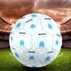 MarseilleSoccer Ball Colorful All Ages Machine Stitched PVC Competition Ready Durable High-Bounce